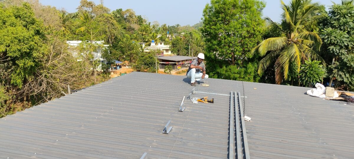 205kw Solar project @Galaxy home centre Vilathur