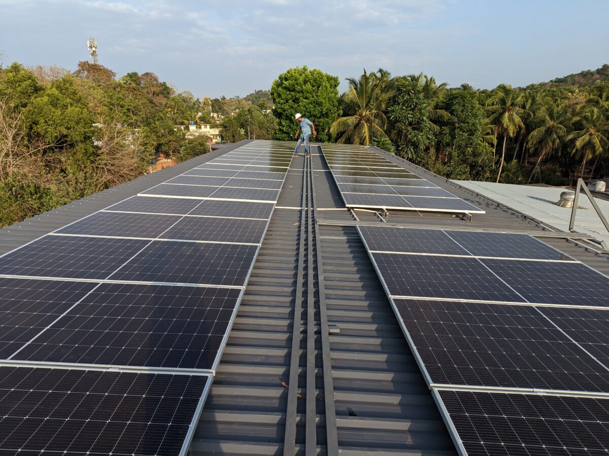 205kw Solar project @Galaxy home centre Vilathur